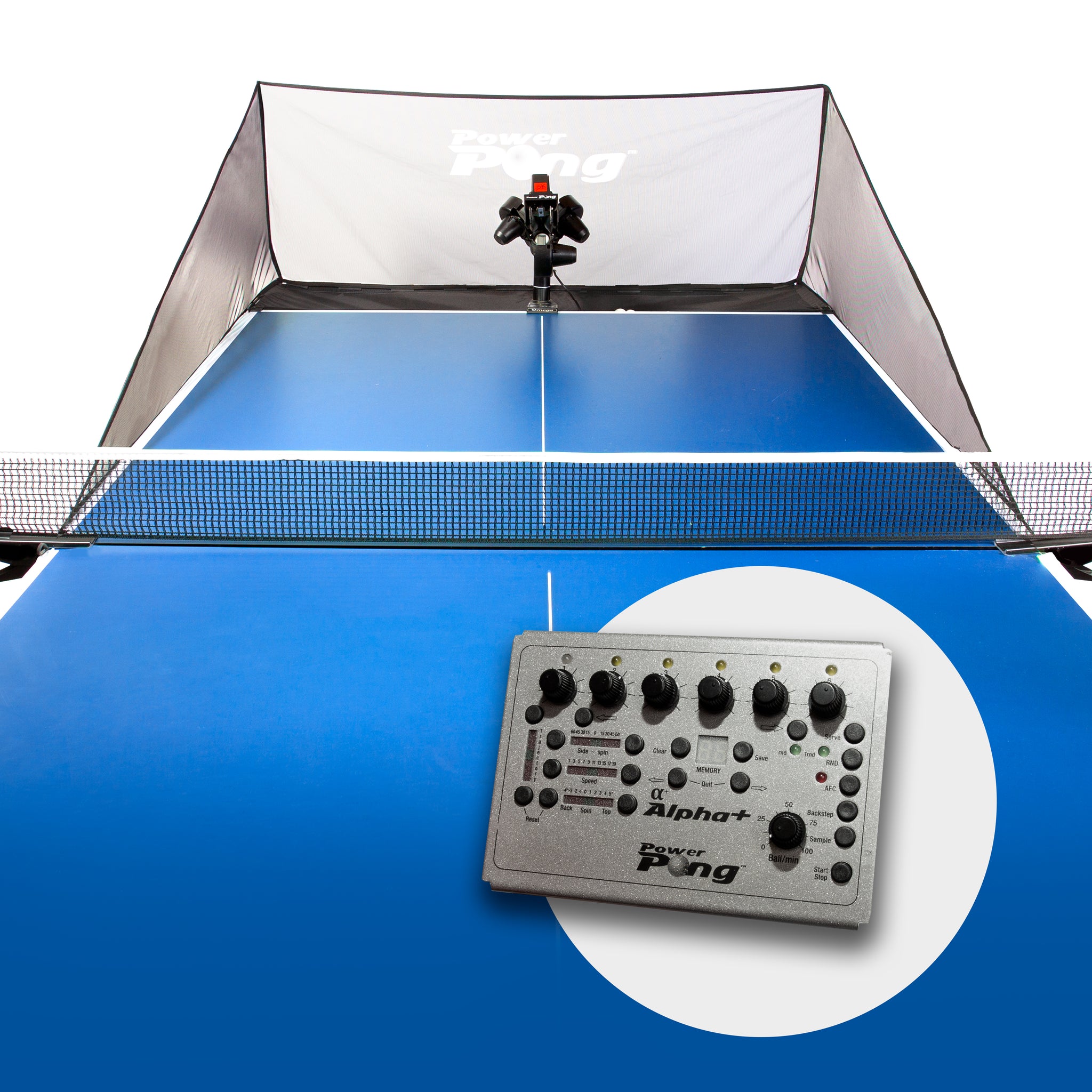 Power Pong Alpha Plus Table Tennis Robot – Power Pong UK