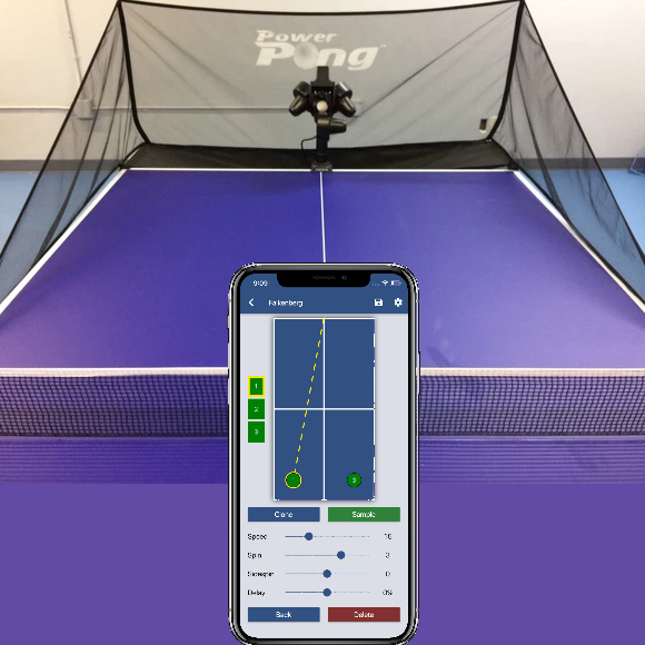 Table tennis outlet robot